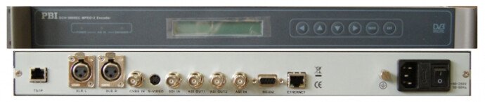 КОДЕР MPEG-2/SD С ASI/MUX - DCH-3000EC-30 PBI КОДЕР MPEG-2/SD С ASI/MUX - DCH-3000EC-30 PBI
