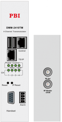 IP/QAM ТРАНСМОДУЛЯТОР СЧЕТВЕРЕННЫЙ - DMM-2410TM-30IC PBI IP/QAM ТРАНСМОДУЛЯТОР СЧЕТВЕРЕННЫЙ - DMM-2410TM-30IC PBI