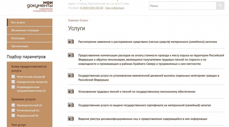 Скриншот Информационная система «МФЦ» картинка 6