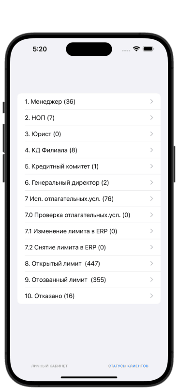 Скриншот СУДЗ Система Управления Дебиторской Задолженностью картинка 1