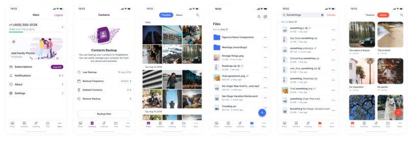 Скриншот Cloudike