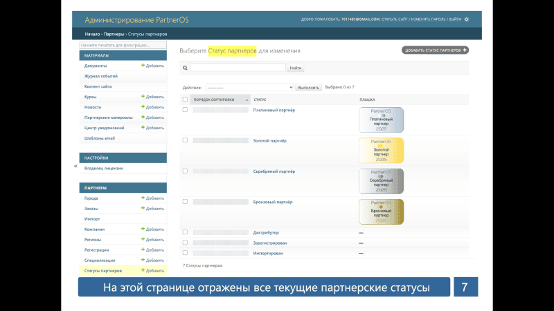 Продукт PartnerOS картинка 4 Скриншот PartnerOS картинка 4