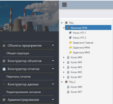 Скриншот Цифровая платформа  Управления активами предприятия
