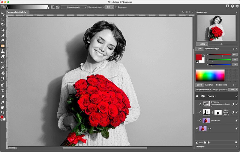 Скриншот AliveColors картинка 2