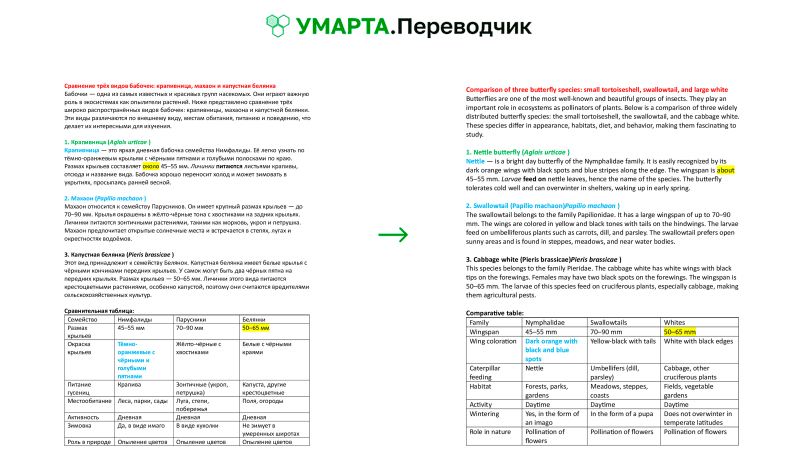 Скриншот УМАРТА.Переводчик картинка 2