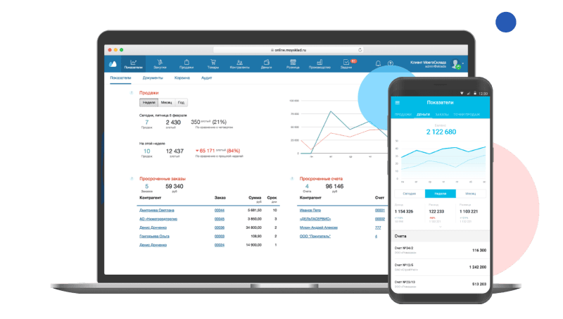 Продукт МойСклад Скриншот МойСклад