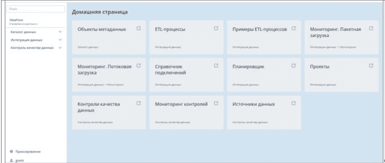 Продукт Q.DataFlows, Управление данными картинка 1 Скриншот Q.DataFlows, Управление данными картинка 1