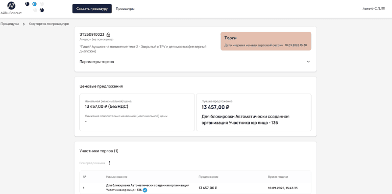 Продукт Коммерческая торговая площадка картинка 4 Скриншот Коммерческая торговая площадка картинка 4