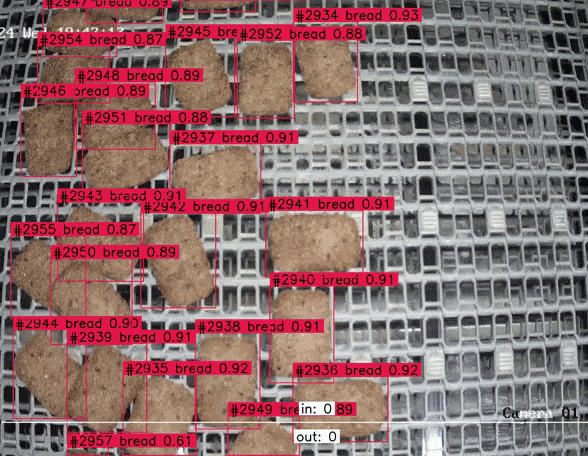 Скриншот Система подсчета и классификации объектов на конвейере картинка 1