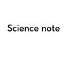 Science note