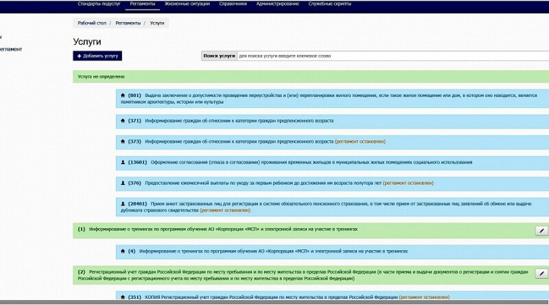 Продукт Информационная система «СПЭР» картинка 1 Скриншот Информационная система «СПЭР» картинка 1