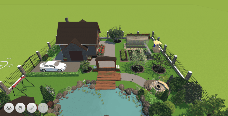 Продукт Ландшафтный Дизайн 3D картинка 4 Скриншот Ландшафтный Дизайн 3D картинка 4