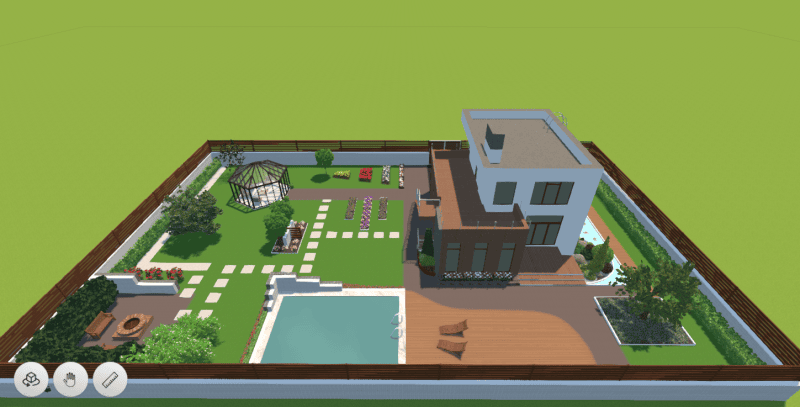 Продукт Ландшафтный Дизайн 3D картинка 6 Скриншот Ландшафтный Дизайн 3D картинка 6
