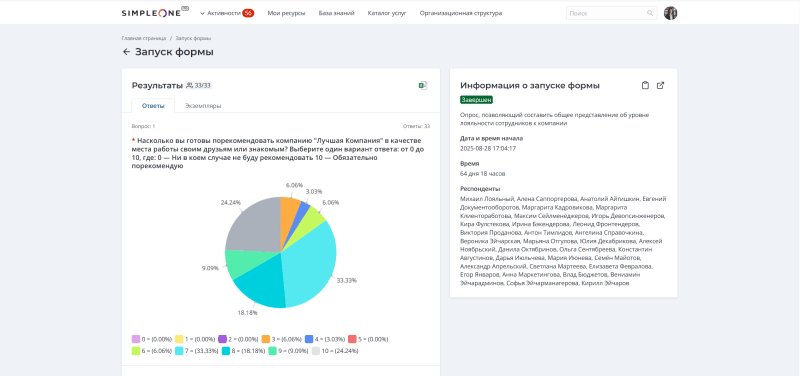 Скриншот SimpleOne HRMS картинка 4