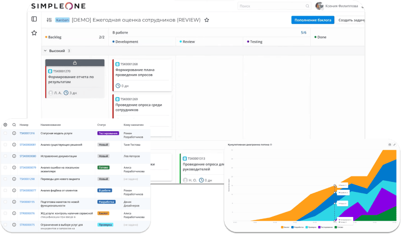 Продукт SimpleOne SDLC картинка 1 Скриншот SimpleOne SDLC картинка 1